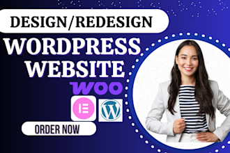 design a custom responsive wordpress website learndash lms using elementor