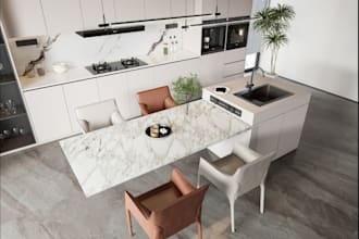 renew apartment kitchen cabinet furniture,interior space,bathroom,tv medial wall