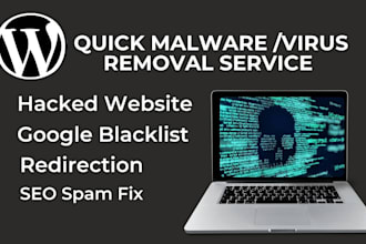 quick malware removal, fix hacked site, SEO spam and google blacklist