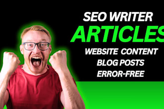 write an amazing SEO optimized blog post or article upto 5000 words