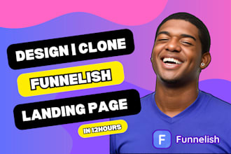clone funnelish advertorial page product page sales page shopify store in 12hour