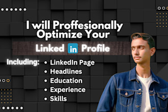 write, rebrand, edit and optimize your linkedin profile
