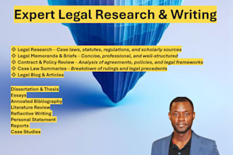 provide expert legal research and writing services
