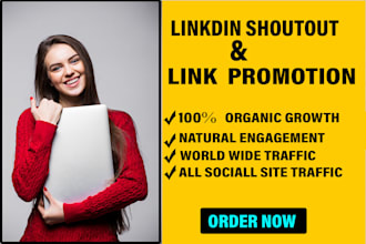 promote, shoutout website book link to 300m USA, UK,twitter,linkdin, fb audience