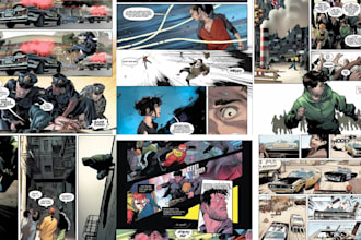draw graphic novel comic book storyboard comic page comic book as a comic artist