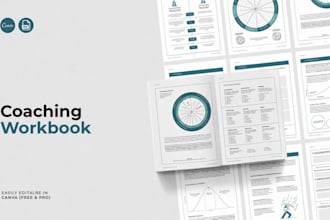 do canva ebook template design, canva pro workbook, digital ebook layout
