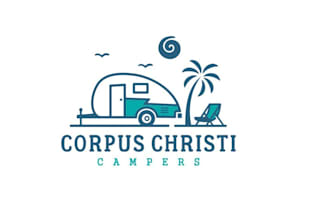 do travel agency hotel resort adventure logo design