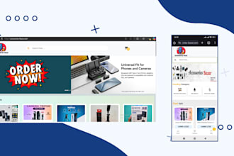 create single vendor ecommerce website