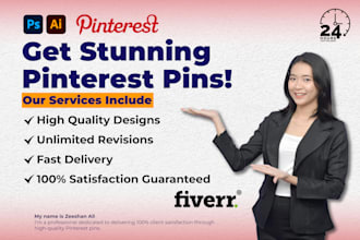 design professional pinterest pins for your business