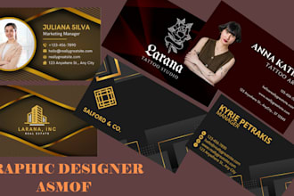 create professional and luxury business cards