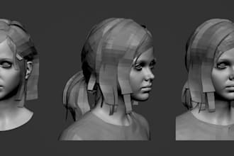 3d model game character ue5 rig unreal engine texture rigging 3d sculpting