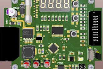 do electronics design, pcb design, circuit, schematic, pcb board for bom gerber
