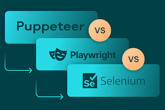 do automation using puppeteer, selenium, playwright