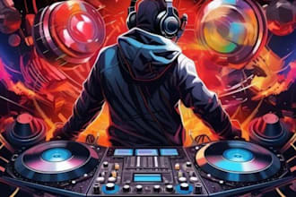 do a professional dj mashup dj mix playlist dj mashup remix mixtape