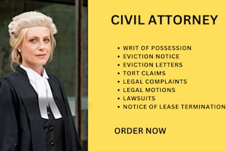 write an effective eviction notice, letter, tort claims and writ of possession
