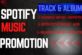 promote your spotify music and album