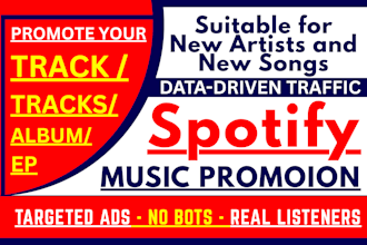 do professional spotify promotion with targeted ads