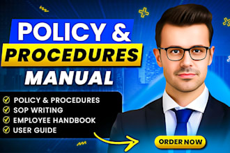 write and edit your sops, policies and procedures and manuals in just 24hrs