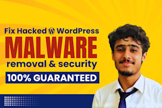 fix hacked wordpress, remove malware, and secure your website