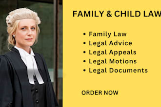 expertly provide legal advice on divorce, family law, and child custody lawyer