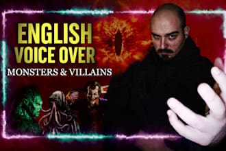voice your monsters, villains, orcs and dragons