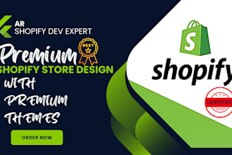 do shopify store design or shopify website design