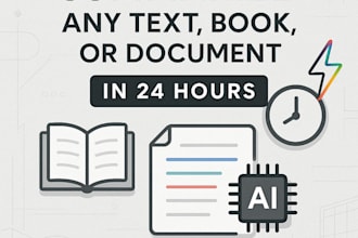summarize any text, book, or document in 24 hours