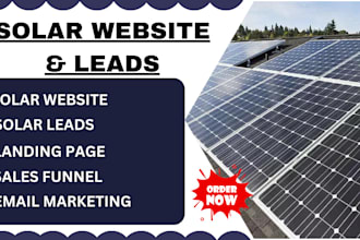 generate highly converting solar leads solar website solar sales funnel solar