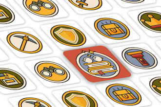 design custom flat vector icons for apps, websites, presentations