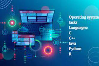 do operating system task, projects on linux , shell projects and python task