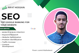do wordpress on page seo optimization with rankmath for google top ranking