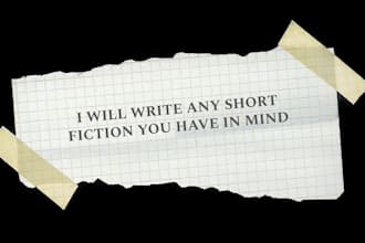 write an engaging flash fiction or short story