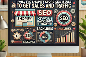 fix shopify store seo issues to get sales and traffic