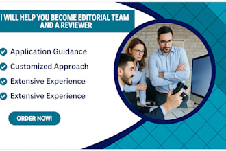 you become editor or peer review in peer review journal