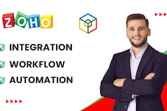 do customize zoho CRM, zoho one, zoho forms workflows and automations