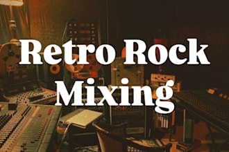 mix your rock song with a retro, psychedelic or indie vibe