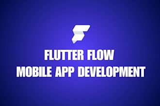 build flutter flow app development mobile app ios app, android, figma to flutter