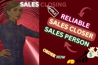 be your high ticket sales closer salesperson appointment close deal sales leads