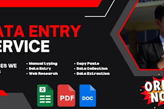 do efficient data entry in excel, word, and google sheets