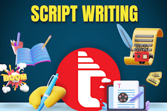 write a creative and professional script for your video