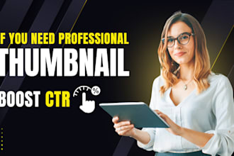 create a professional thumbnail for your social platforms