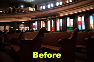 edit your photos by removing objects, correcting lighting, and retouch