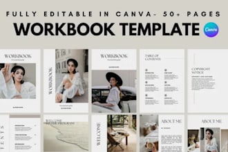 designcanva ebook  product catalogue canva workbook canva website baby shower