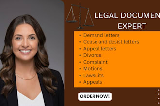 draft divorce and custody, consulting or documents as a family lawyer