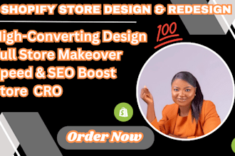 design shopify website shopify dropshipping development shopify store cro