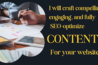 write attractive and compelling website content
