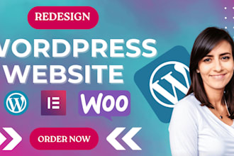 redesign your wordpress website, responsive website