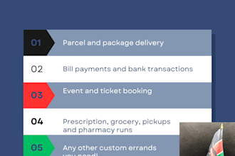 runs errands perfectly for you in nairobi and allover kenya