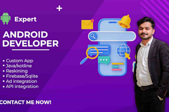 be your professional android app developer in kotlin