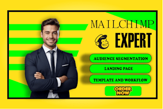 design active campaign mailchimp template campaign newsletter email automation